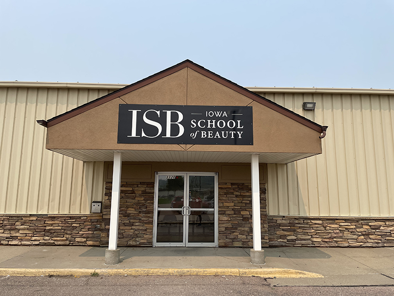 ISB Building Sign